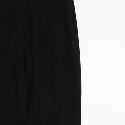 Womens UK Size 10 NL Collection Regular Fit  Black Trousers