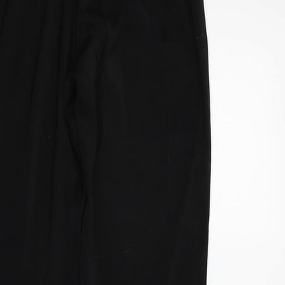 Womens UK Size 10 NL Collection Regular Fit  Black Trousers