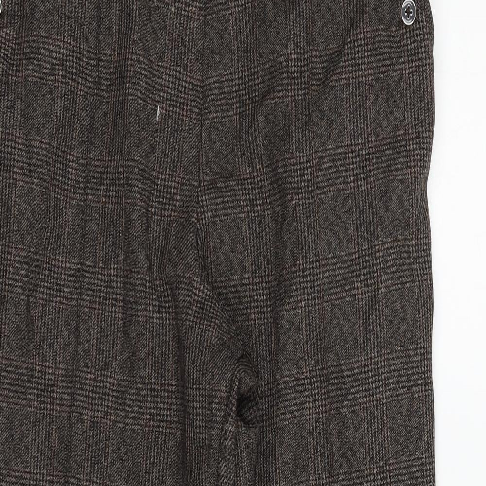 Womens UK Size 12 Marks and Spencer Regular Fit  Brown Trousers