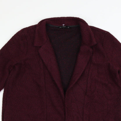 F&F Womens Purple   Cardigan Jumper Size 8