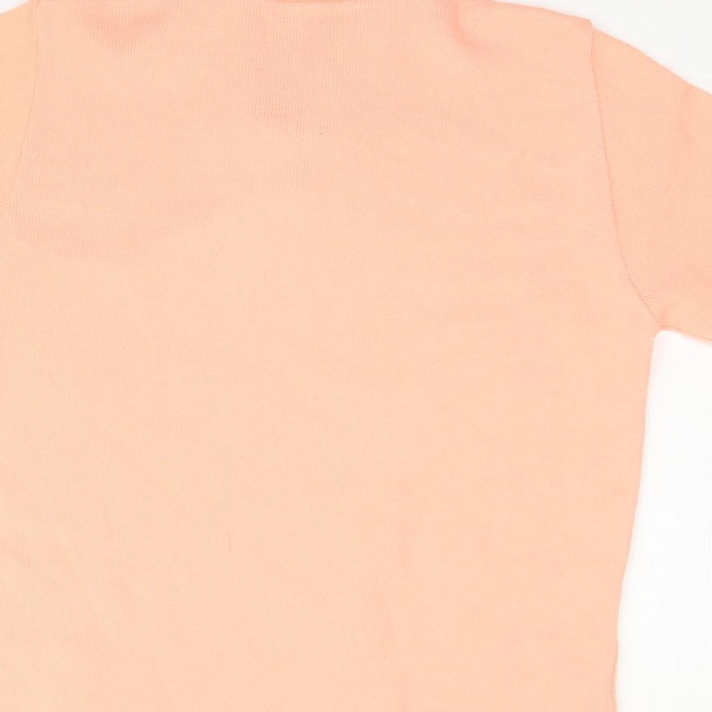 Preworn Womens Orange   Pullover Jumper Size M