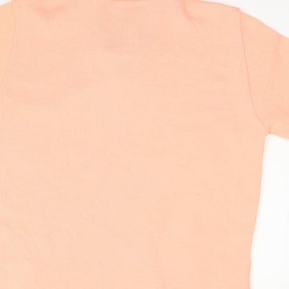 Preworn Womens Orange   Pullover Jumper Size M