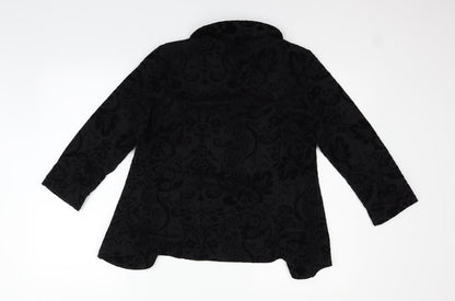 Signage Womens Black   Cape Jumper Size 12