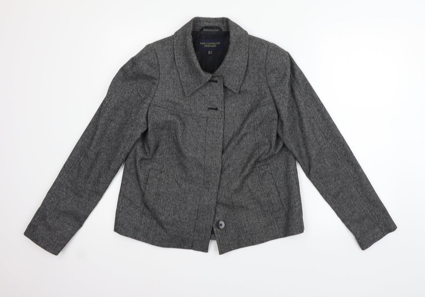 Womens UK Size 8 Paul Costelloe Grey Jacket