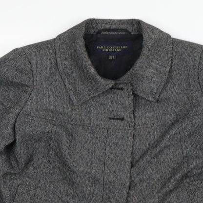 Womens UK Size 8 Paul Costelloe Grey Jacket