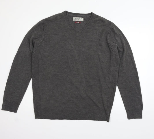 Twisted Soul Mens Grey   Pullover Jumper Size XL