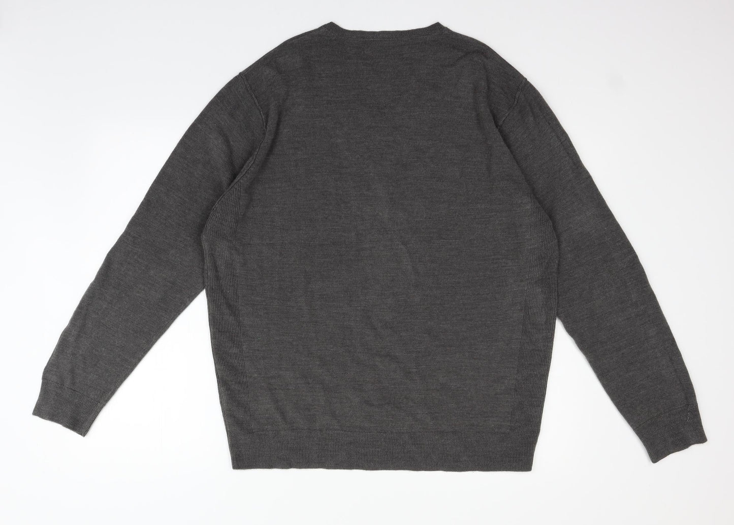 Twisted Soul Mens Grey   Pullover Jumper Size XL