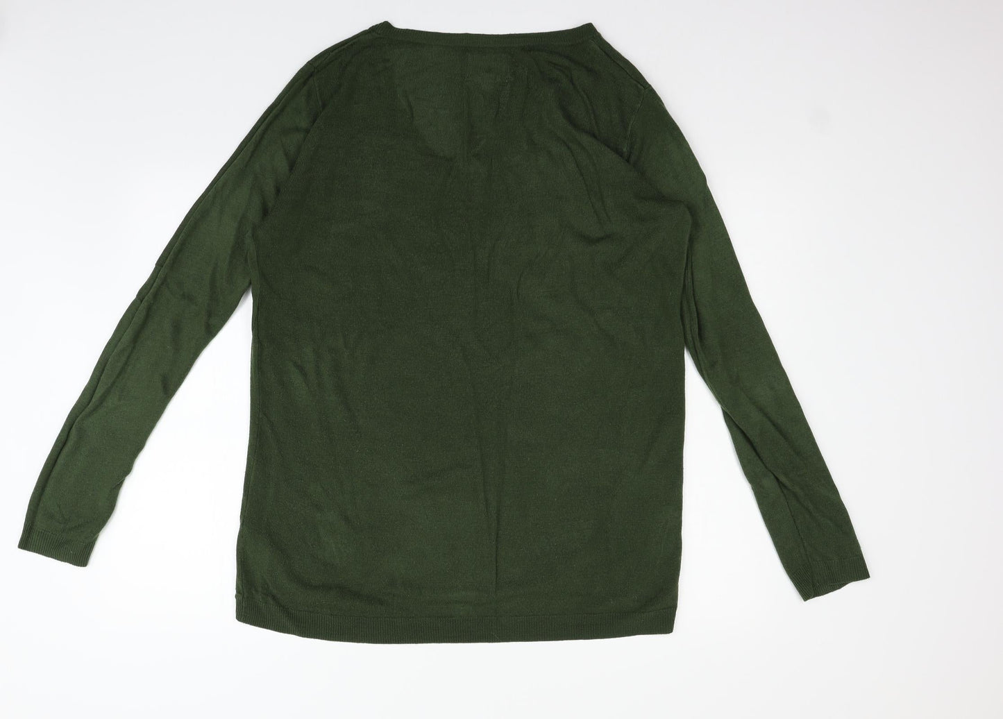 Papaya Womens Green   Pullover Jumper Size L