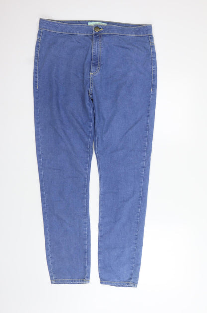 Womens UK Size 16 deniem & co Regular Fit Straight Blue Jeans