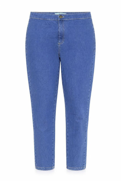 Denim & Co. Womens Blue   Straight Jeans Size 16 L27 in