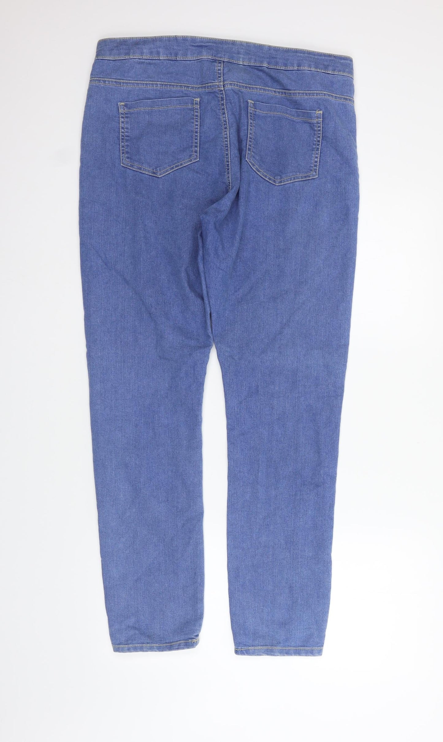 Womens UK Size 16 deniem & co Regular Fit Straight Blue Jeans
