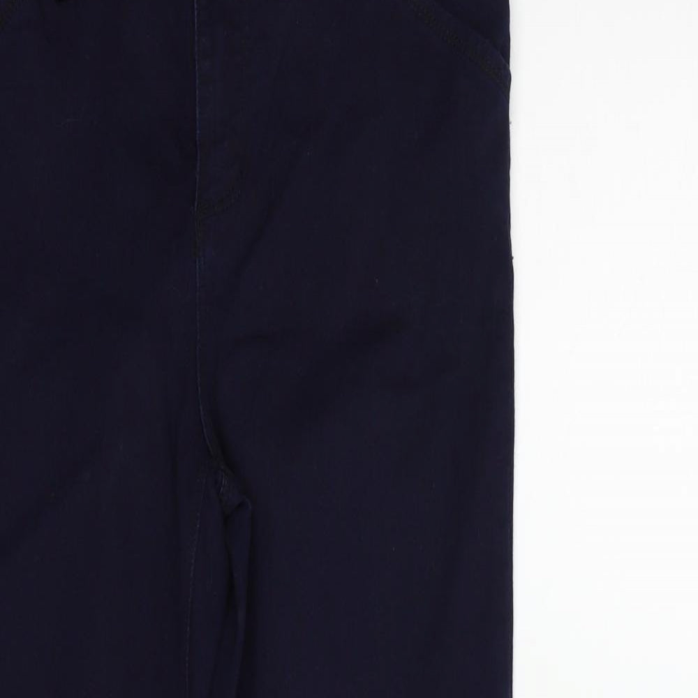 Womens UK Size 14 Oasis Regular Fit  Blue Trousers