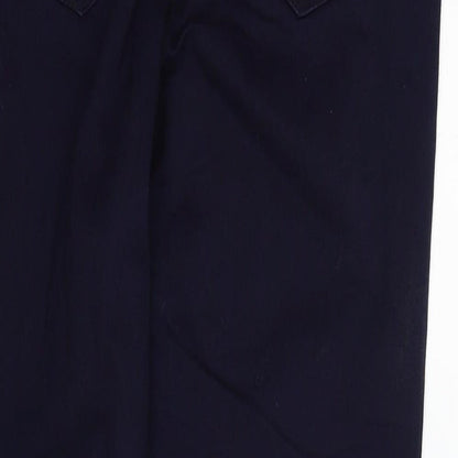 Womens UK Size 14 Oasis Regular Fit  Blue Trousers