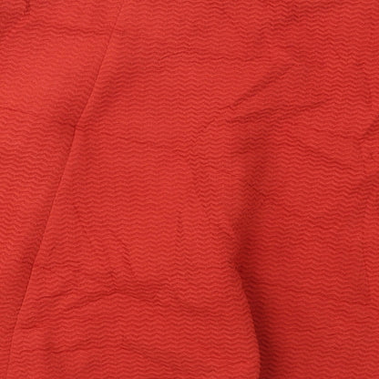 George Womens Brown Geometric  Skater Skirt Size 30 in