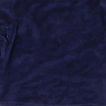 Just Like You Womens Blue Geometric  Top Pyjama Top Size S  - llama