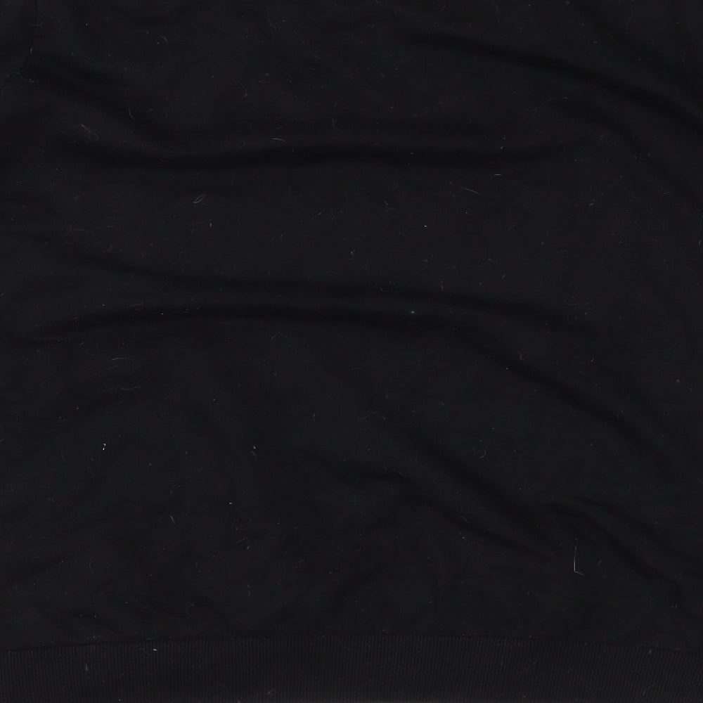 Pep&Co Womens Black   Pullover Sweatshirt Size 16