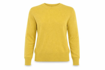 Marks & Spencer Womens Yellow   Pullover Jumper Size 14