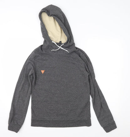 Kivenst Womens Grey   Pullover Hoodie Size M