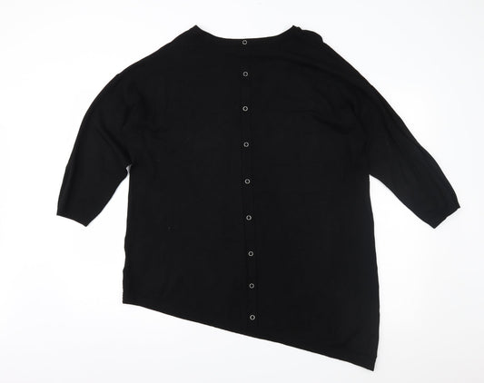 Paramour Womens Black   Pullover Jumper Size XL