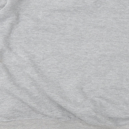 Mens UK Size S Preworn Grey Pullover Sweatshirt