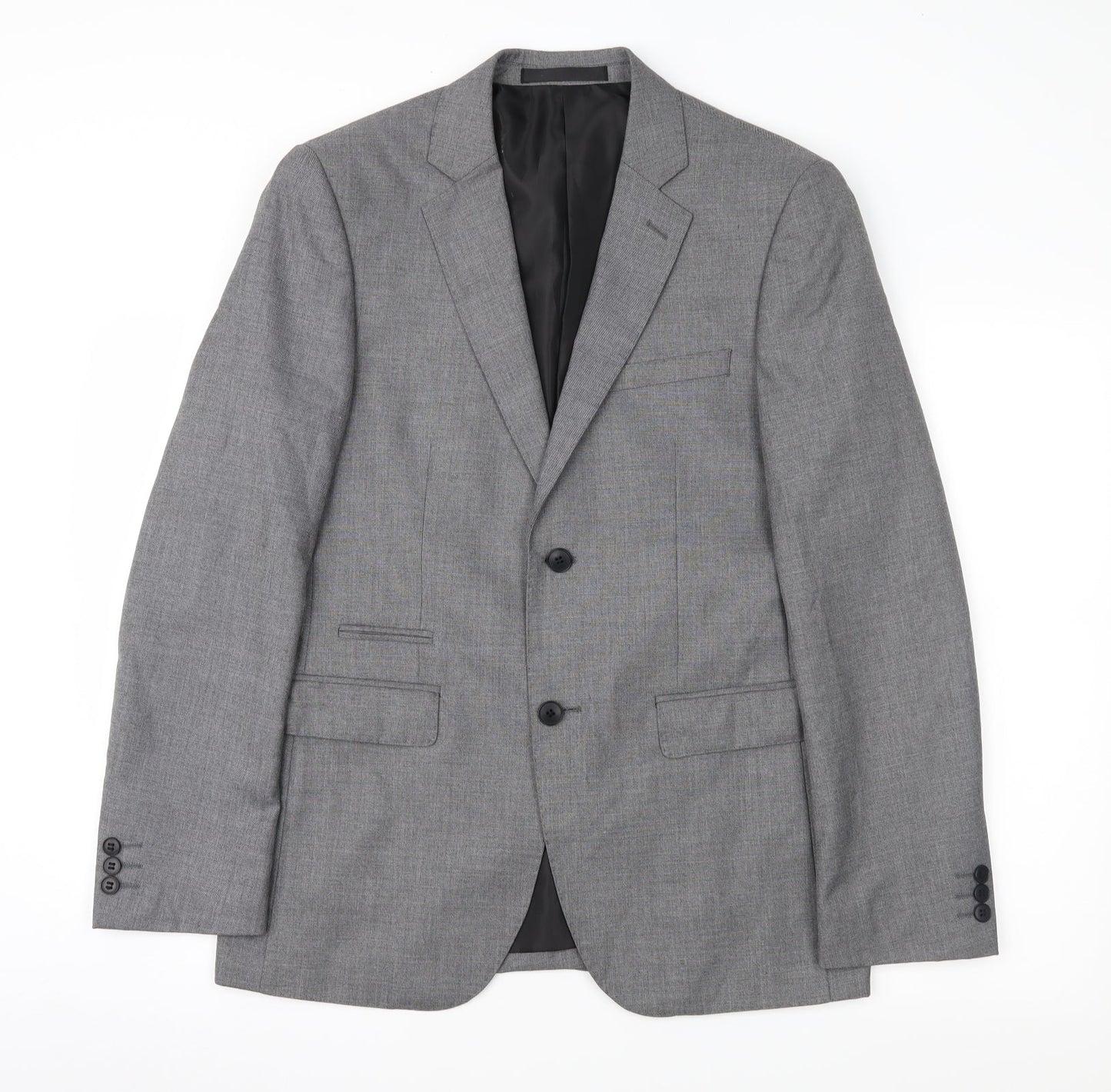 Mens UK Size M Marks and Spencer Regular Grey Suit Jacket