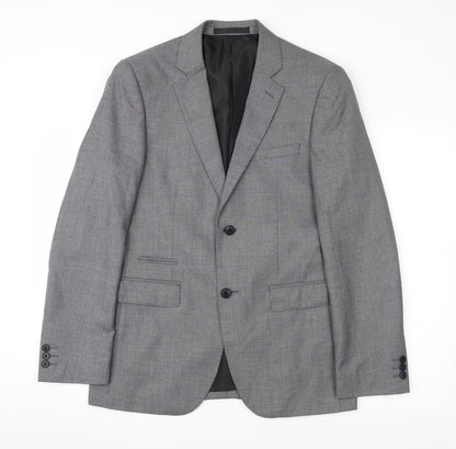 Mens UK Size M Marks and Spencer Regular Grey Suit Jacket