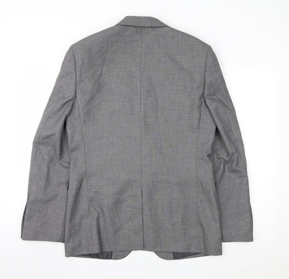 Mens UK Size M Marks and Spencer Regular Grey Suit Jacket