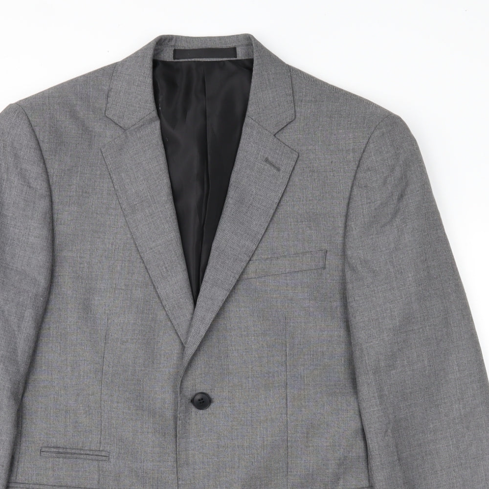 Mens UK Size M Marks and Spencer Regular Grey Suit Jacket