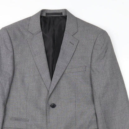 Mens UK Size M Marks and Spencer Regular Grey Suit Jacket