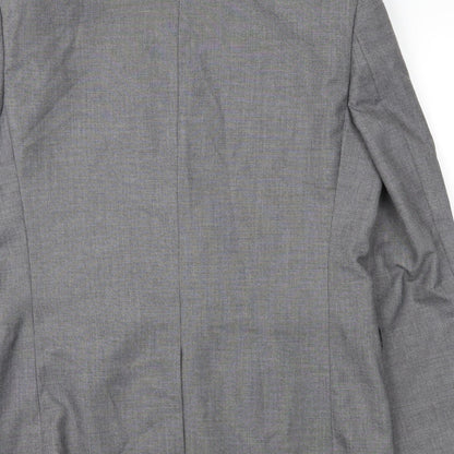 Mens UK Size M Marks and Spencer Regular Grey Suit Jacket
