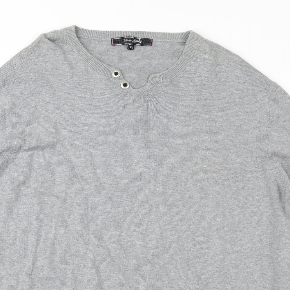 River Island Mens Grey   Pullover Jumper Size XL