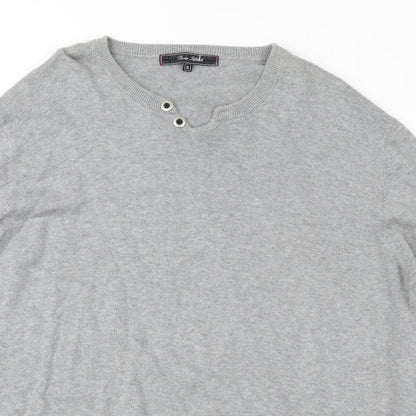 River Island Mens Grey   Pullover Jumper Size XL