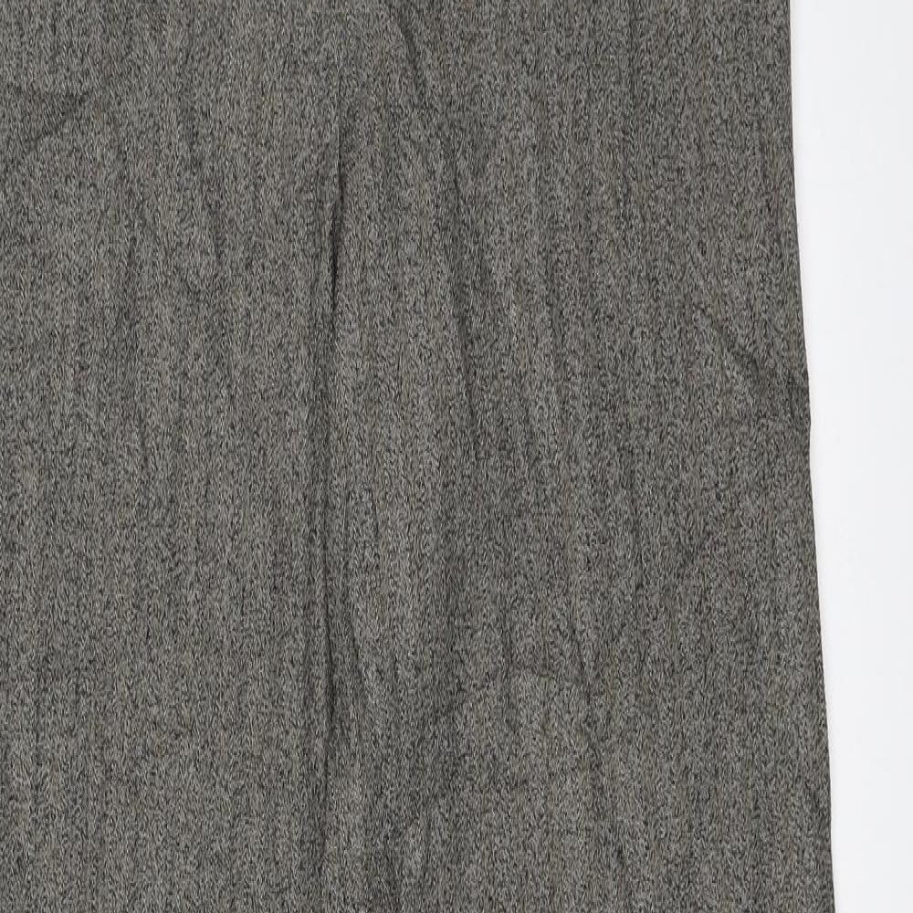 Womens UK Size 10 Marks and Spencer Regular Fit  Brown Trousers