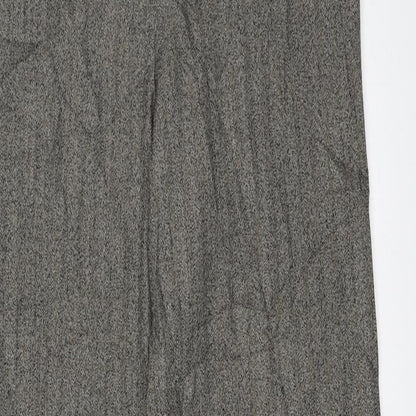 Womens UK Size 10 Marks and Spencer Regular Fit  Brown Trousers
