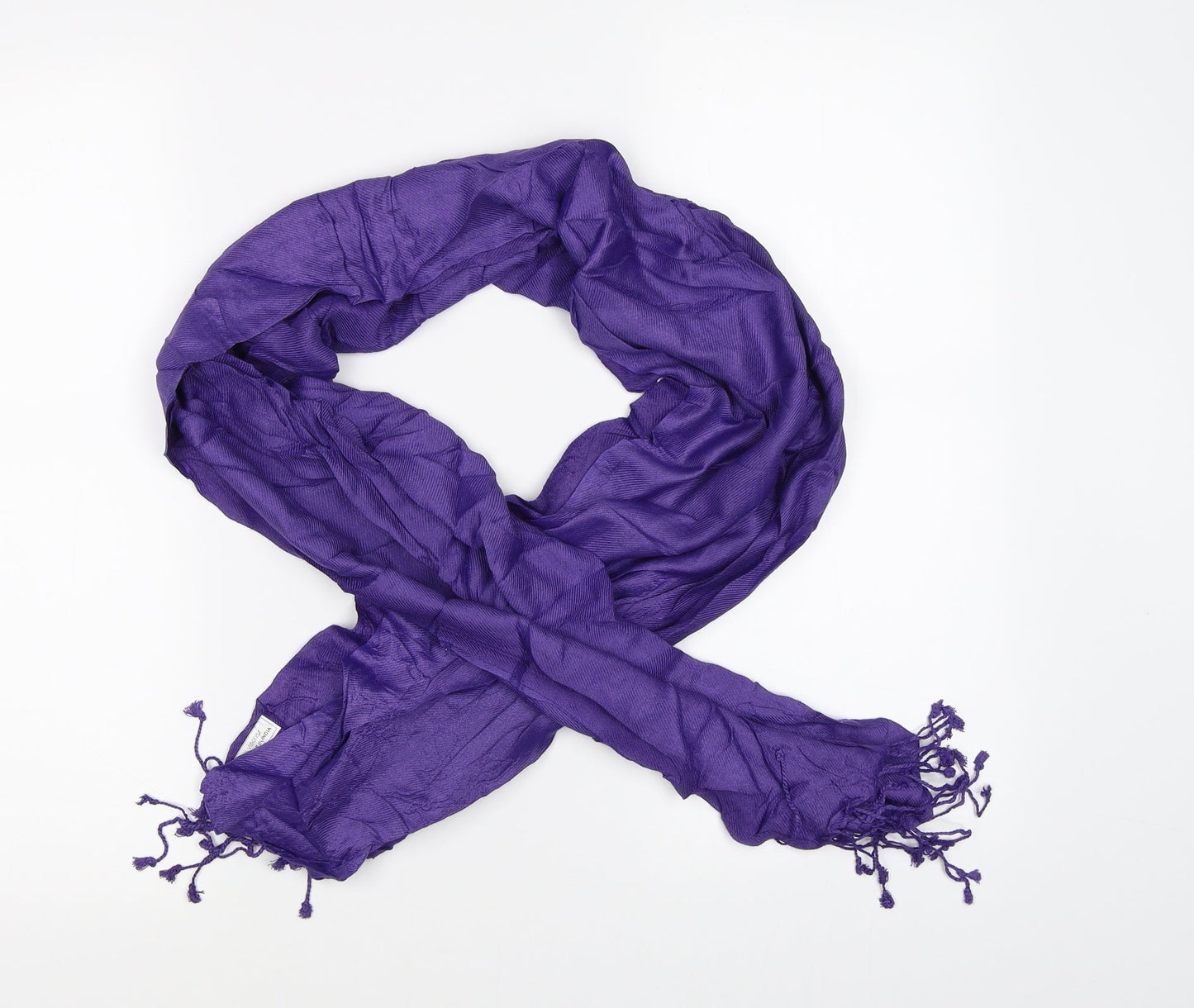 Preworn Womens Purple    Scarf