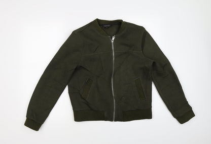 Womens UK Size 10 Topshop Green Jacket