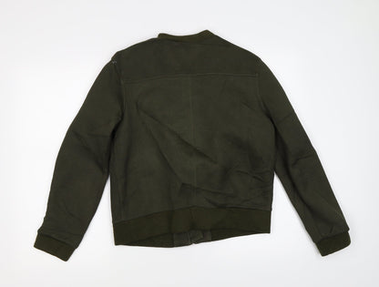 Womens UK Size 10 Topshop Green Jacket