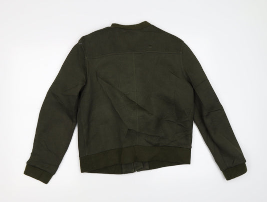 Womens UK Size 10 Topshop Green Jacket