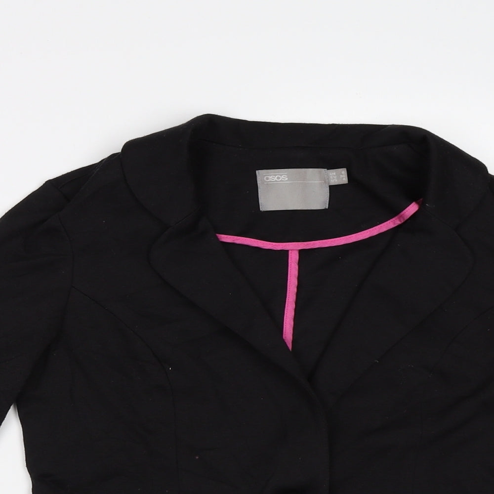 Womens UK Size 8 ASOS Black Jacket