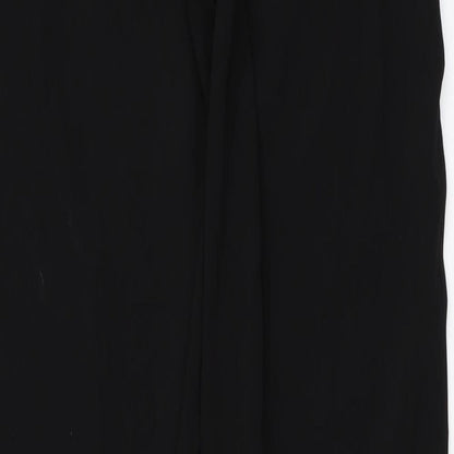 Halston Womens Black   Trousers  Size 6 L29 in - leg detail