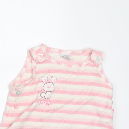 NEXT Girls Pink Striped  A-Line  Size 0-3 Months