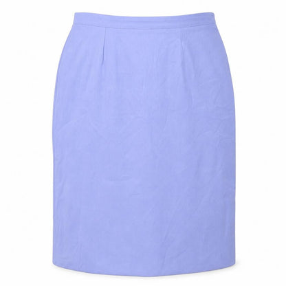 I.D Collection Womens Blue   A-Line Skirt Size 18