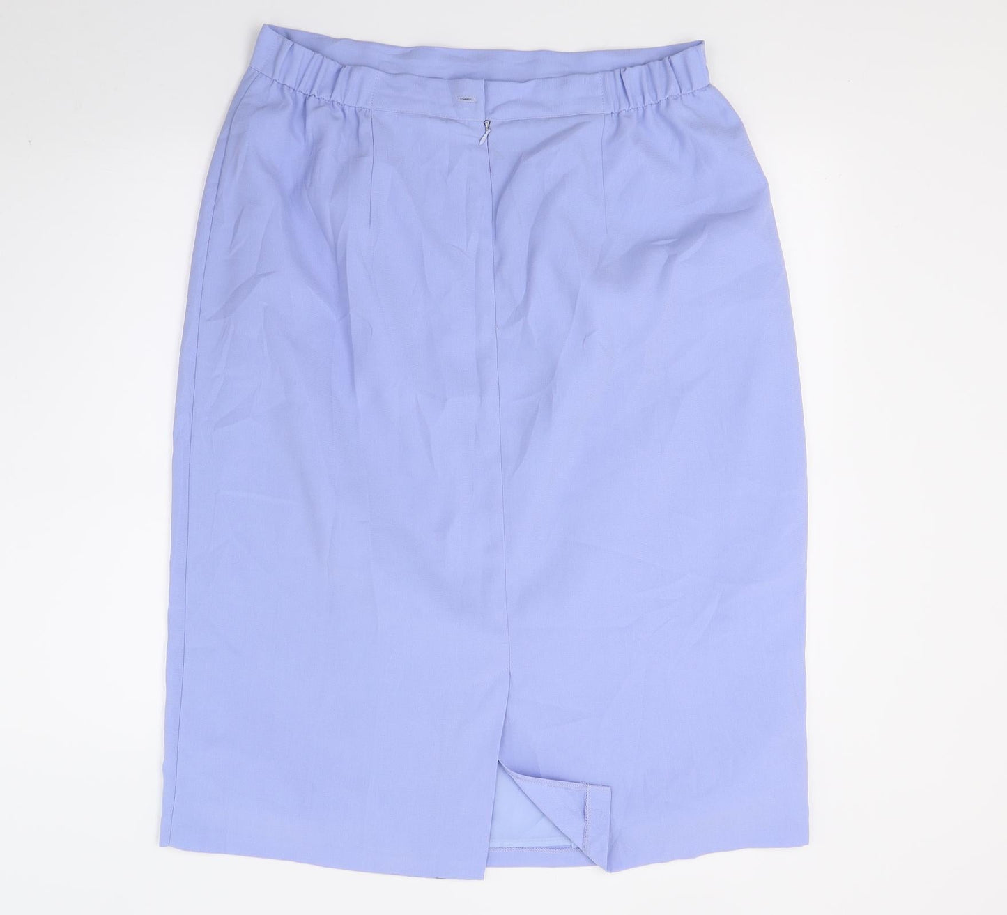 I.D Collection Womens Blue   A-Line Skirt Size 18