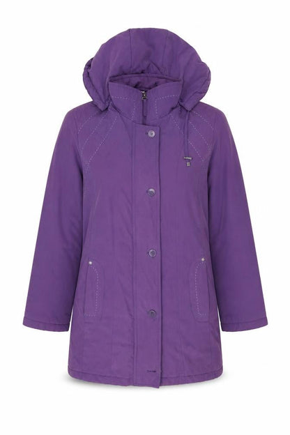Womens UK Size M Klass Purple Overcoat