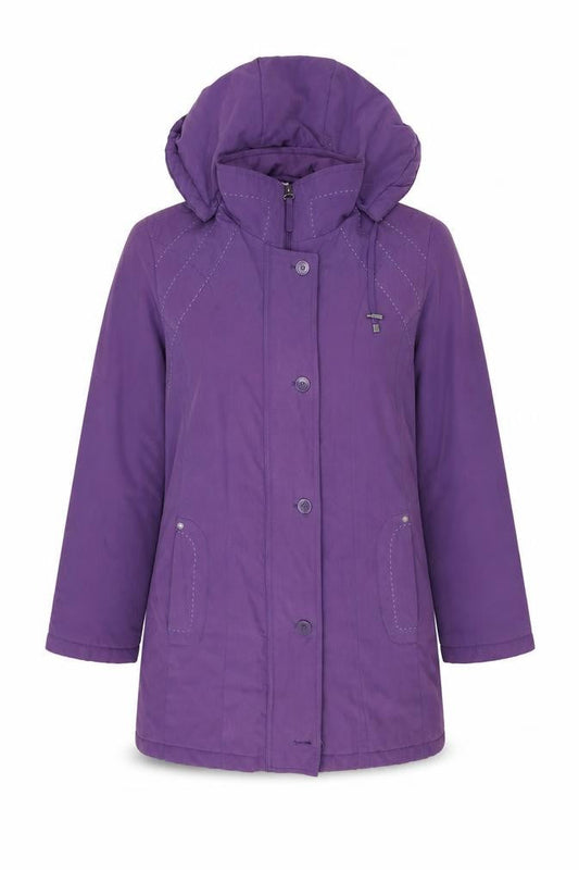 Womens UK Size M Klass Purple Overcoat