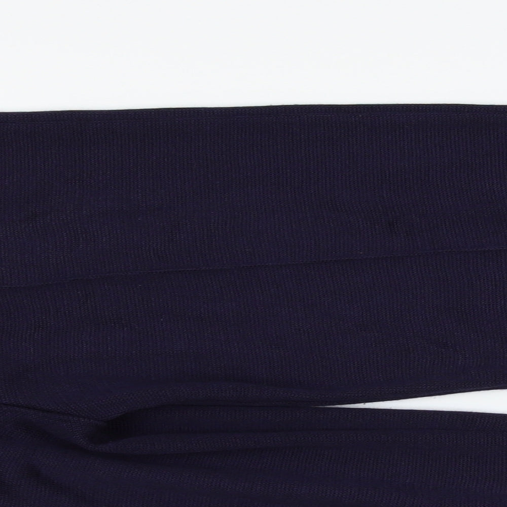 Womens UK Size M Preworn Regular Fit  Blue Trousers
