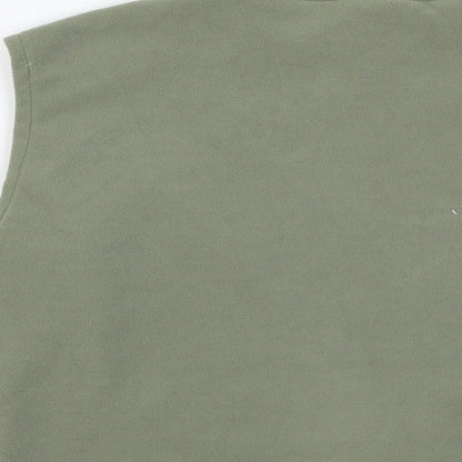 Preworn Womens Green   Full Zip Jumper Size L