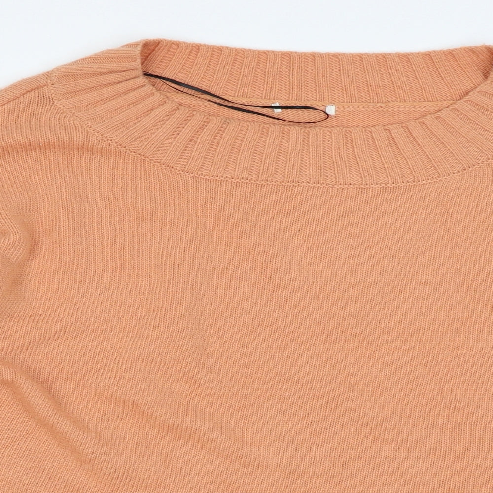 Preworn Womens Orange   Pullover Jumper Size M