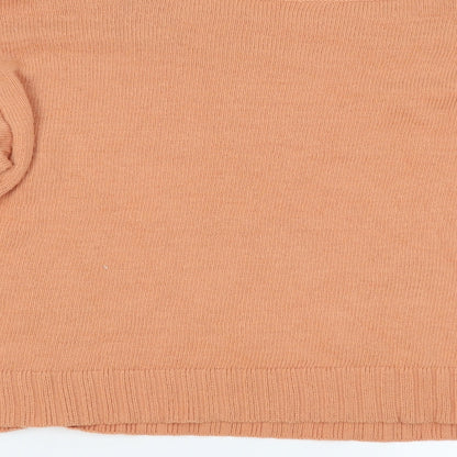 Preworn Womens Orange   Pullover Jumper Size M