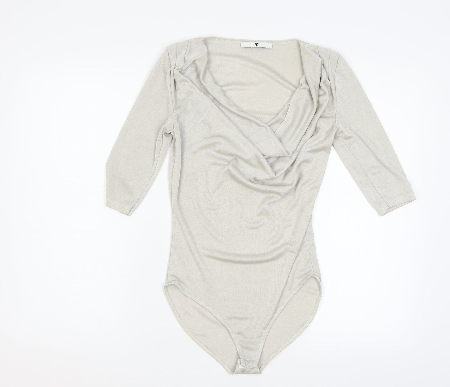 Very Womens Silver   Bodysuit One-Piece Size 10